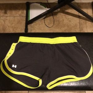 Under armor running shorts